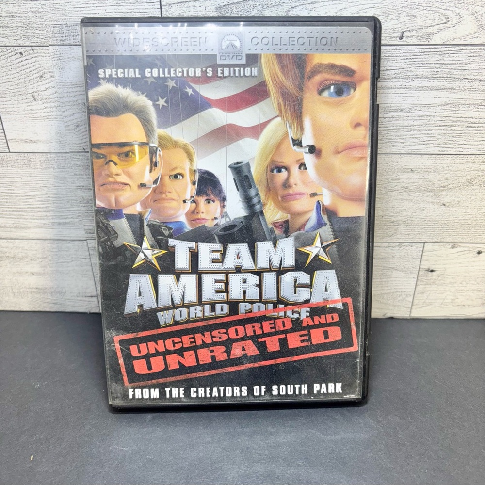 Team America World Police Uncensored & Unrated DVD Special Collector's Edition